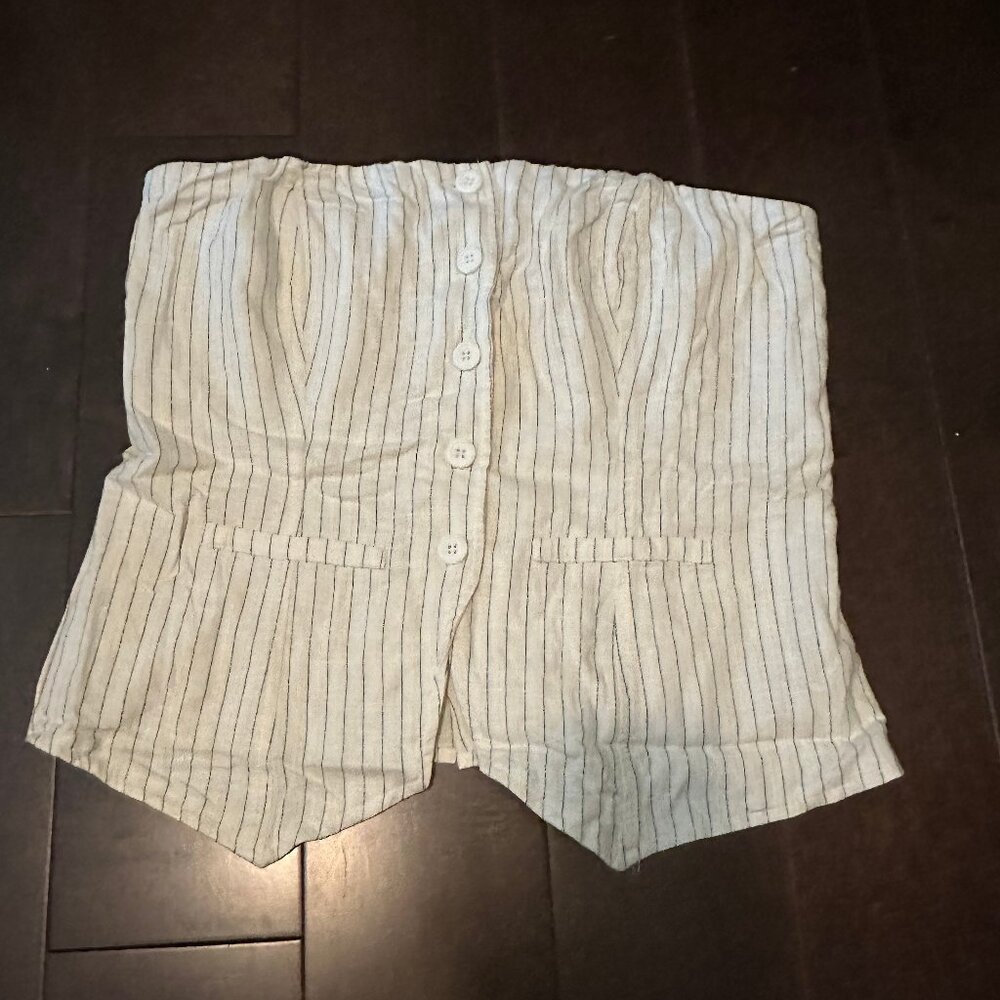 Wild Fable Strapless Striped Top